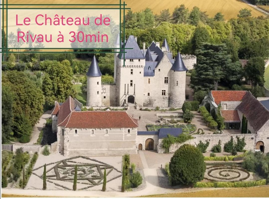 Gite De Charme Dans Un Cadre Calme Et Reposant Châtellerault Exterior foto