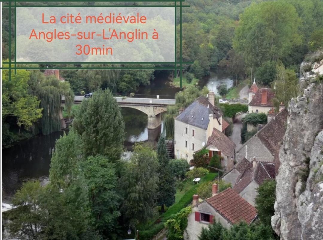 Gite De Charme Dans Un Cadre Calme Et Reposant Châtellerault Exterior foto